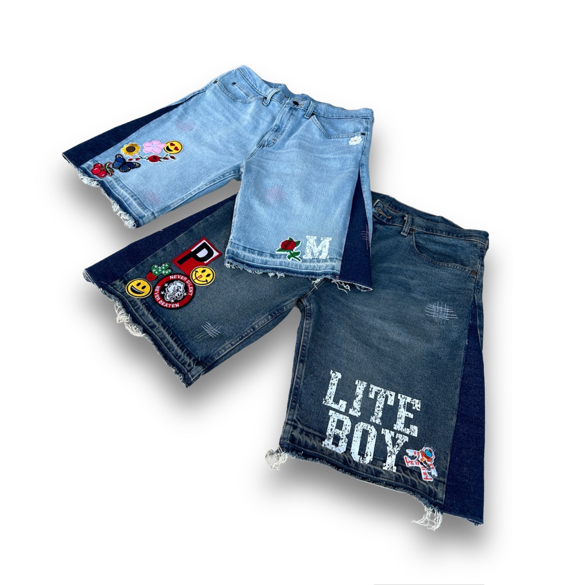 1 of 1 "PATCHWORK" JORTS