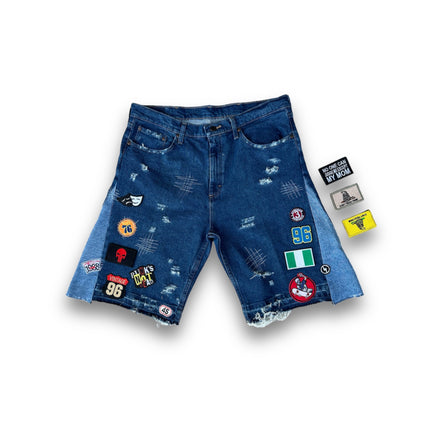 1 of 1 "PATCHWORK" JORTS