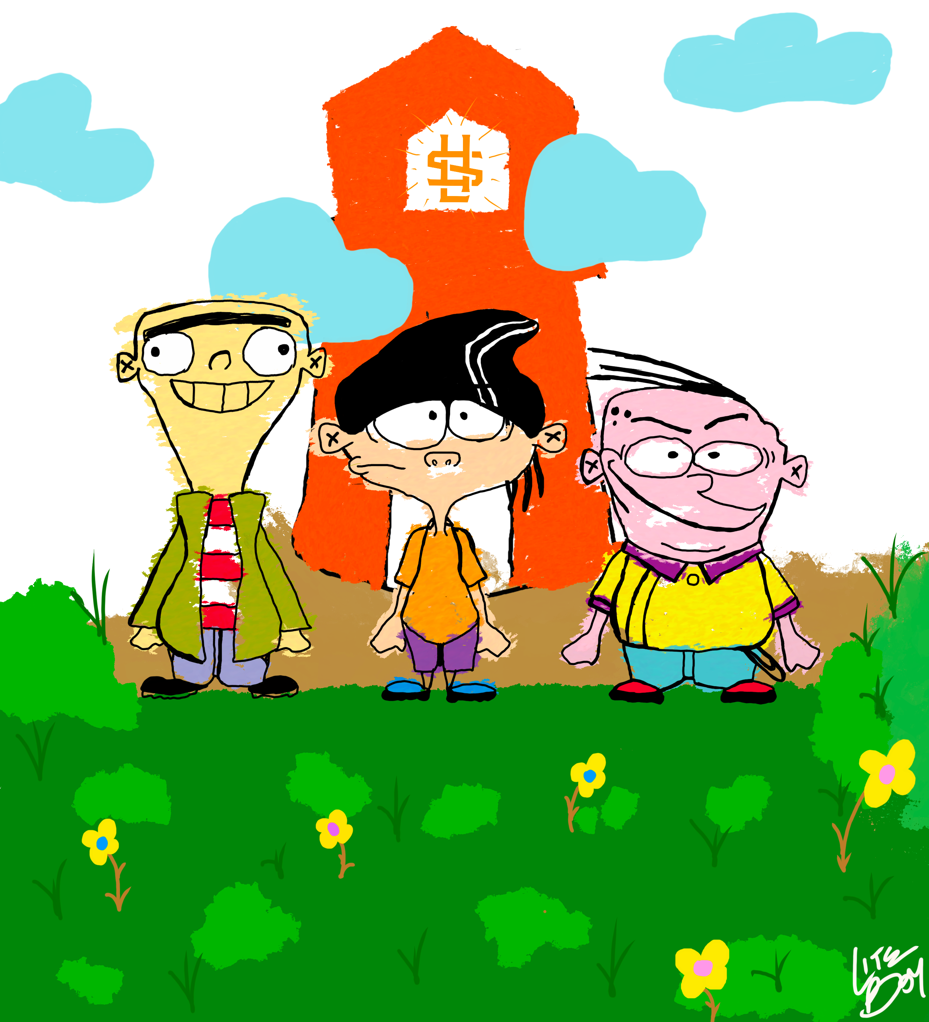 "ED EDD N EDDY" BY LITEBOY