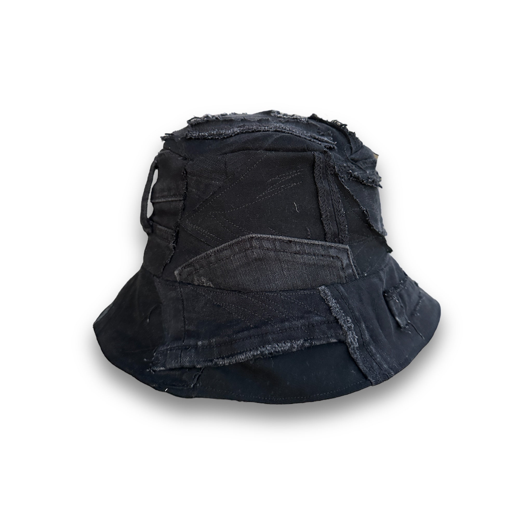 1 of 1 “ONYX” DENIM BUCKET HAT