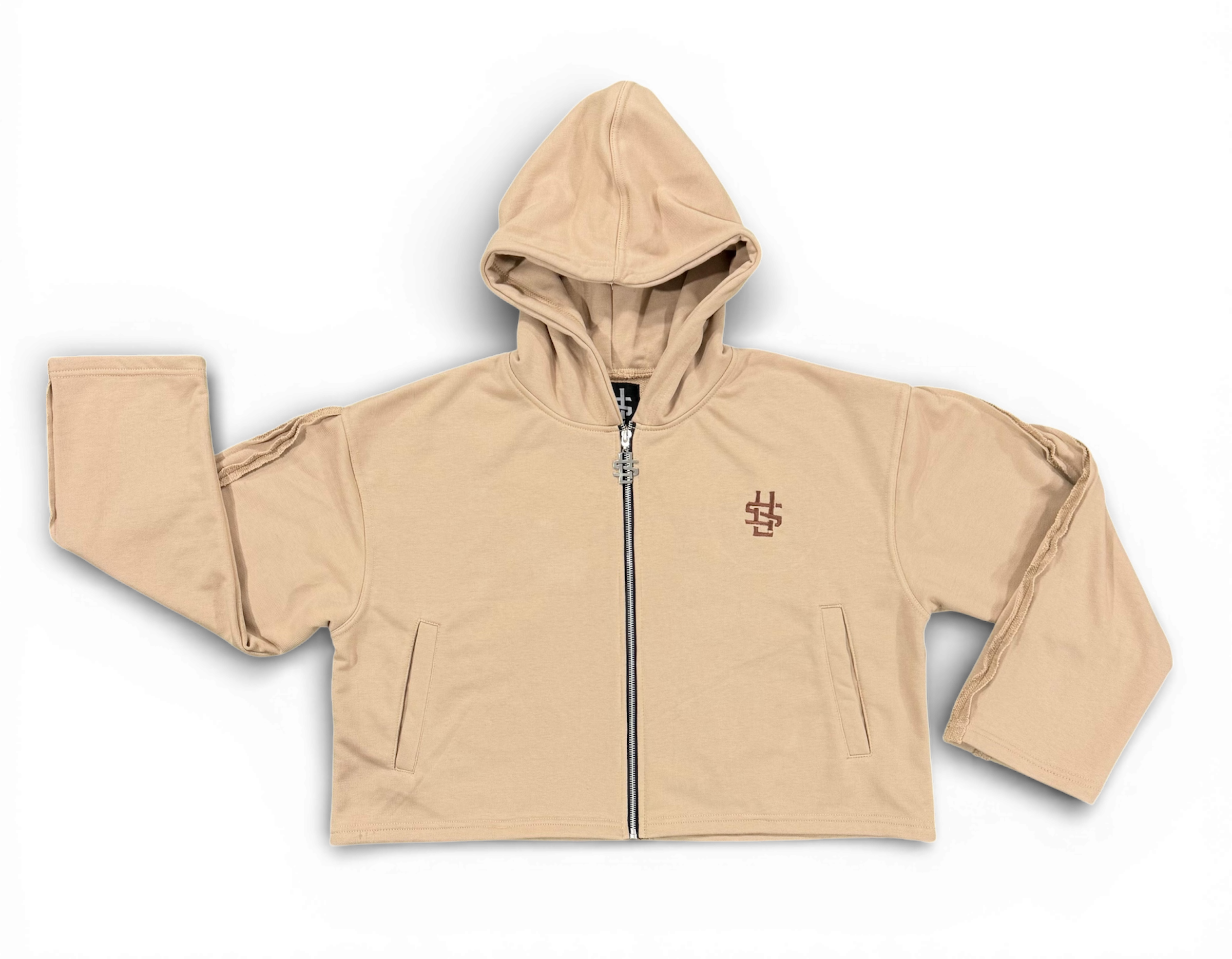 MOCHA 'GARMENT' HOODIE